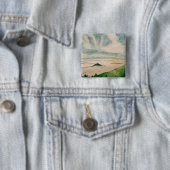 Nebeliges Gipfel-Button Button (Beispiel)