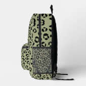 Nebelparder Bedruckter Rucksack (Rechts)