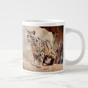 Nebelparder Bild Natur Wildleben exotisch Jumbo-Tasse