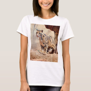 Nebelparder Bild Natur Wildleben exotisch T-Shirt