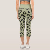 Nebelparder Capri Leggings (Rückseite)