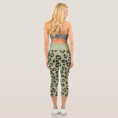 Nebelparder Capri Leggings (Rückseite)
