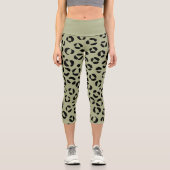 Nebelparder Capri Leggings (Vorderseite)