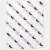 Nebelpferd Fleecedecke (Vorderseite)