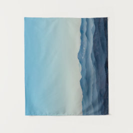 Nebelschichten, Hügel und Berge Wandteppich