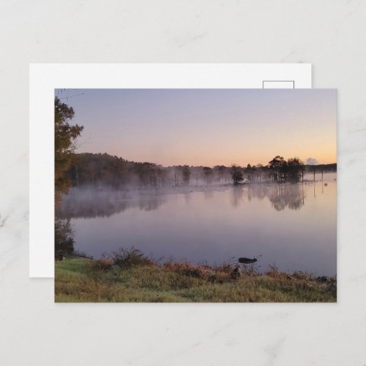 Nebelsee Postkarte (Vorne/Hinten)