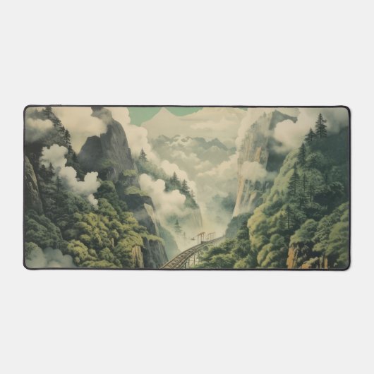 Nebelsicht Schreibtischunterlage (Vorderseite)