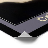 Nebelsonnenaufgang Columbia River Rainier Oregon 2 Poster (Ecke)