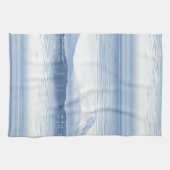 Nebelspitzen – Wasserfarben-Gebirgslandschaft Geschirrtuch (Horizontal)