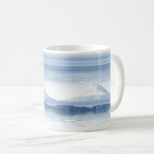 Nebelspitzen – Wasserfarben-Gebirgslandschaft Kaffeetasse