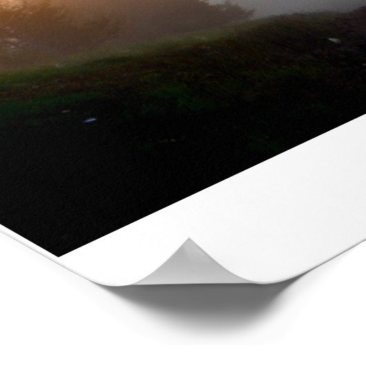 Nebeltal Poster (Ecke)