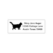 Nebelung Cat Personalisiert Permastempel (Design)