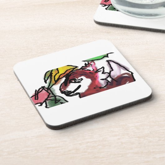 Nebelwald Getränkeuntersetzer (Linke Seite)