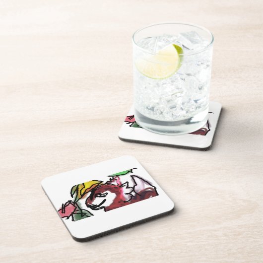 Nebelwald Getränkeuntersetzer (Rechte Seite)