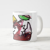 Nebelwald Jumbo-Tasse (Vorderseite Rechts)