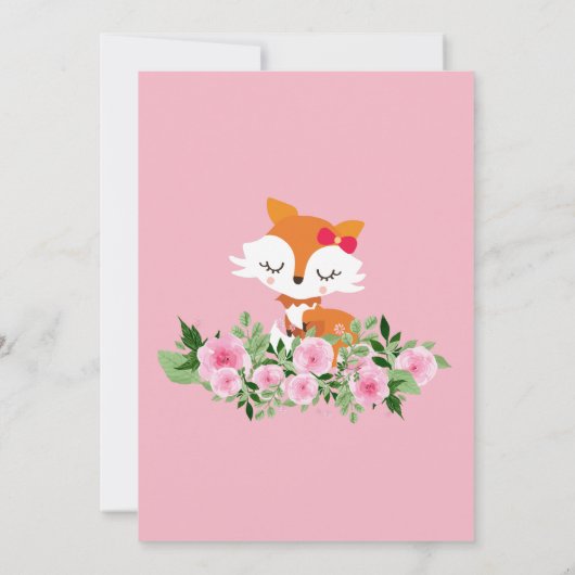 Nebelwald, niedlich einladung (Rückseite)