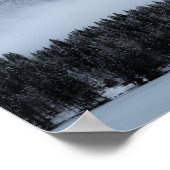 Nebelwald Poster (Ecke)