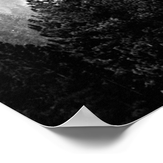 Nebelwald Poster (Ecke)