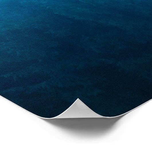 Nebelwald Poster (Ecke)