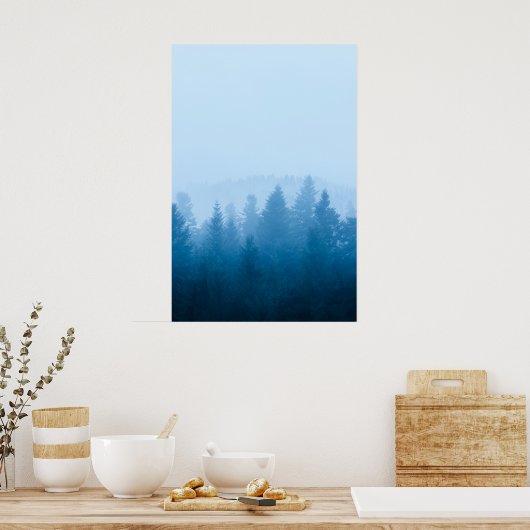 Nebelwald Poster (Küche)