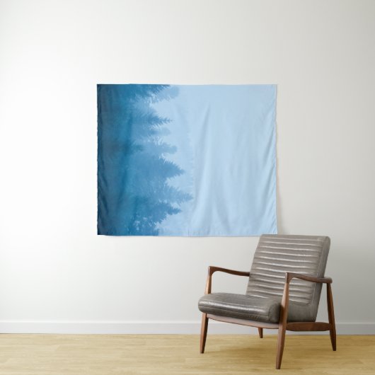 Nebelwald Wandteppich (Beispiel (Horizontal))