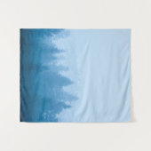 Nebelwald Wandteppich (Vorderseite (Horizontal))