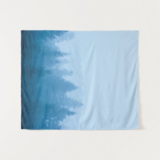 Nebelwald Wandteppich (Vorderseite (Horizontal))