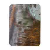 Nebelwalzen in den Lärchenbaumen des Herbstes Magnet (Vertikal)