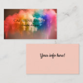 Nebelwolke Visitenkarte (Vorne/Hinten)