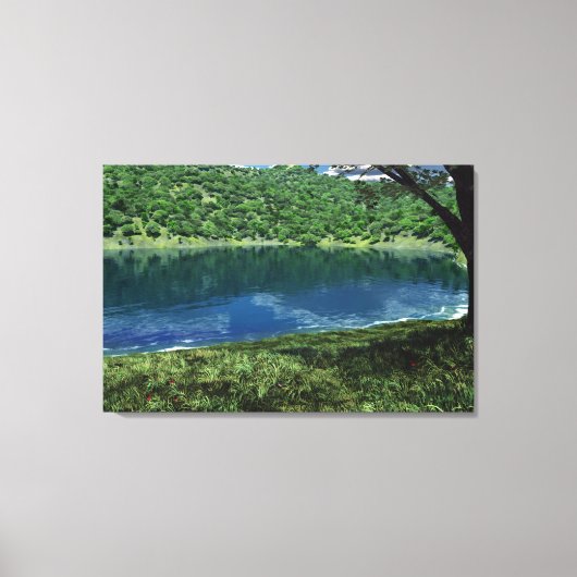 Neben Deep Waters Canvas Print Leinwanddruck (Vorderseite)