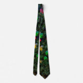 Neben dem Dallas Weihnachtsbaum Neck Tie Krawatte (Rückseite)