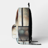 Neben dem Ruhigen Watt Designer-Backpack Bedruckter Rucksack (Rechts)