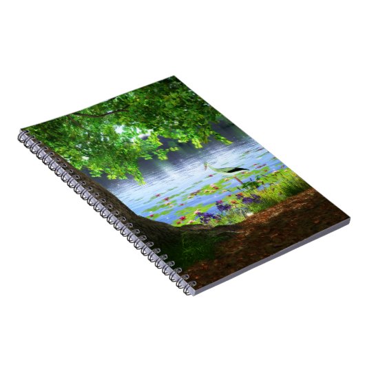 Neben dem Stillstand Water Notebook Notizblock (Rechte Seite)