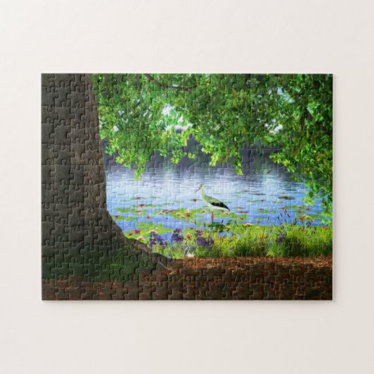 Neben dem Stillwasserrätsel Puzzle (Horizontal)