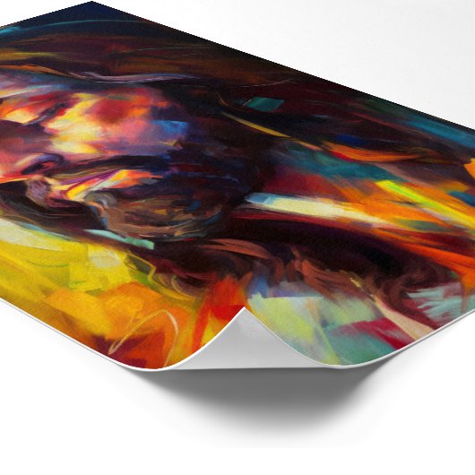 Neben den stillen Gewässern Poster (Ecke)