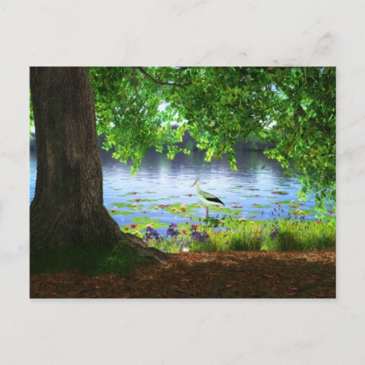 Neben der Standwasser-Postkarte Postkarte (Vorderseite)