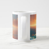 Neben dir immer Sentimentale Erinnerung Tasse (Rückseite)