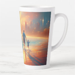 Neben dir immer - Sentimentale Erinnerungs-Lattent Milchtasse