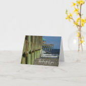 Neben Folly Pier Denken Sie an Sie Karte (Gelbe Blume)