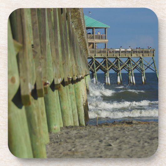Neben Folly Pier Getränkeuntersetzer (Vorderseite)
