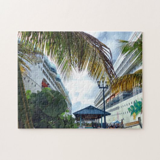 Neben Kreuzschiffen Puzzle (Horizontal)