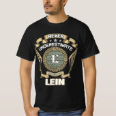 NEBEN_UNDERESTIMATE_POWER_OF_A_LEIN T-Shirt (Vorderseite)