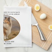 Neben You Collie Geschirrtuch (Viertel Falte)