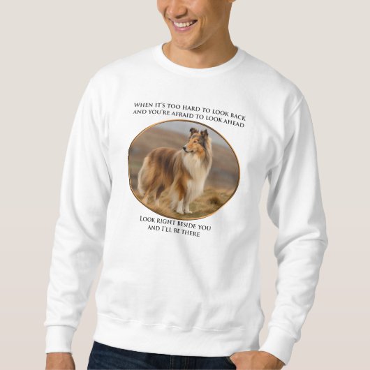 Neben You Collie Sweatshirt (Vorderseite)