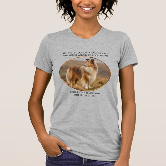 Neben You Collie T-Shirt (Vorderseite)