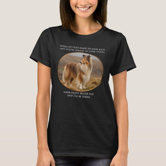 Neben You Collie T-Shirt (Vorderseite)