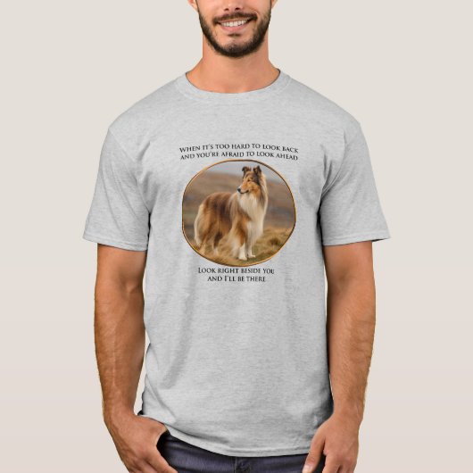 Neben You Collie T-Shirt (Vorderseite)