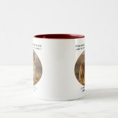 Neben You Collie Zweifarbige Tasse (Mittel)