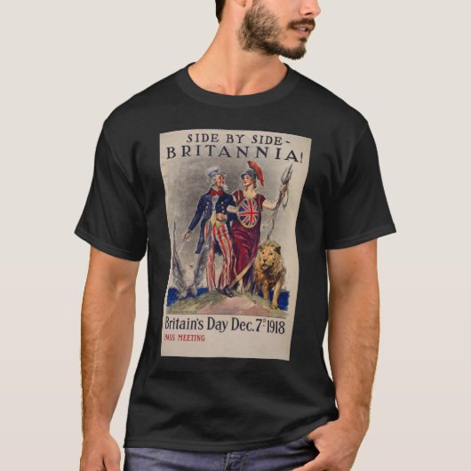 Nebeneinander - Britannia! T-Shirt (Vorderseite)