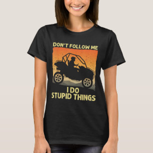 Nebeneinander-Design für Männer Frauen Utv Atv Sxs T-Shirt
